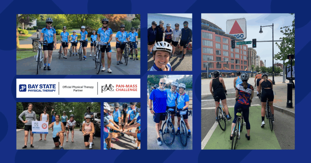 Meet our 2021 Bay State Physical Therapy Pan-Mass Challenge Ride Team!
