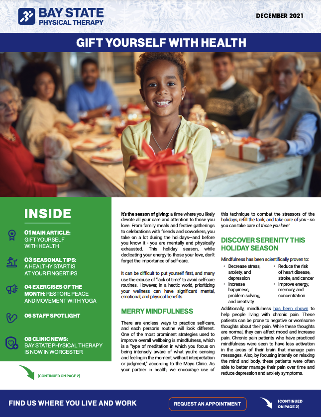 Gift Yourself With Health