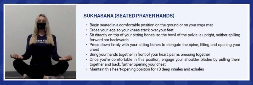 Sukhasana (Seated Prayer Hands)