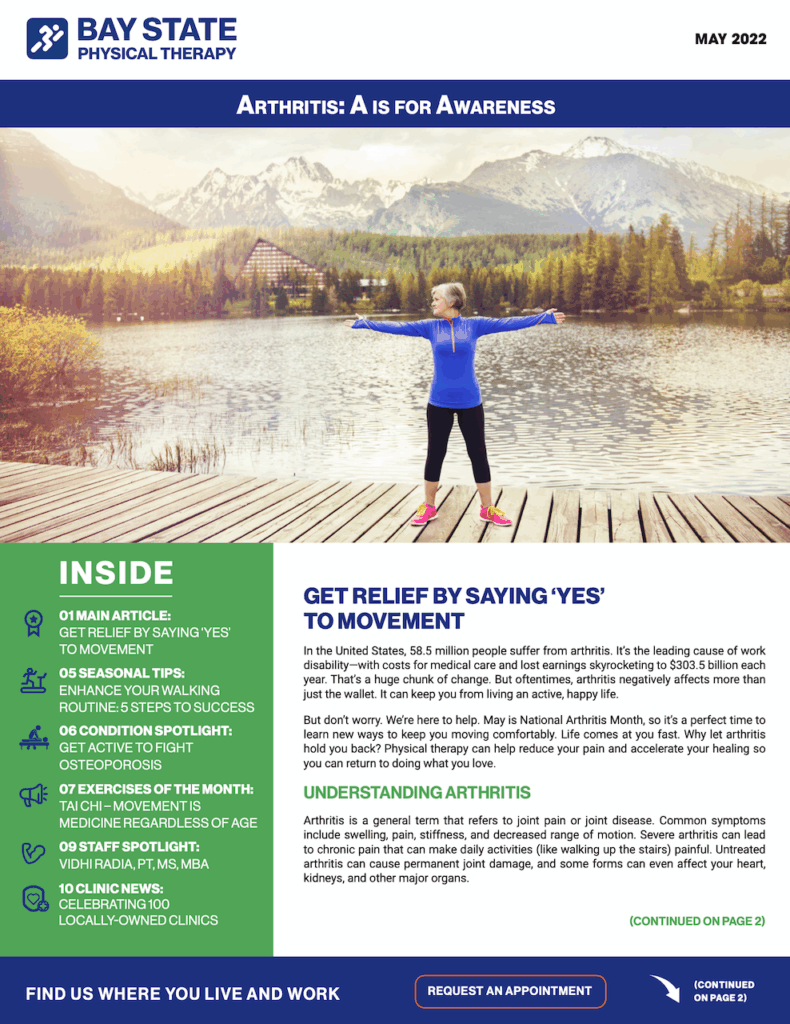 Arthritis: ‘A’ Is for Awareness