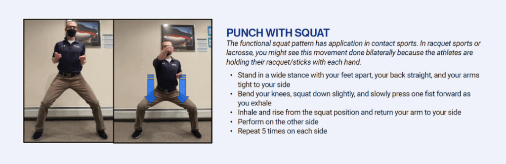 Tai Chi: Punch with squat