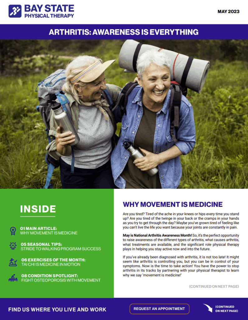 Arthritis: Awareness Is Everything