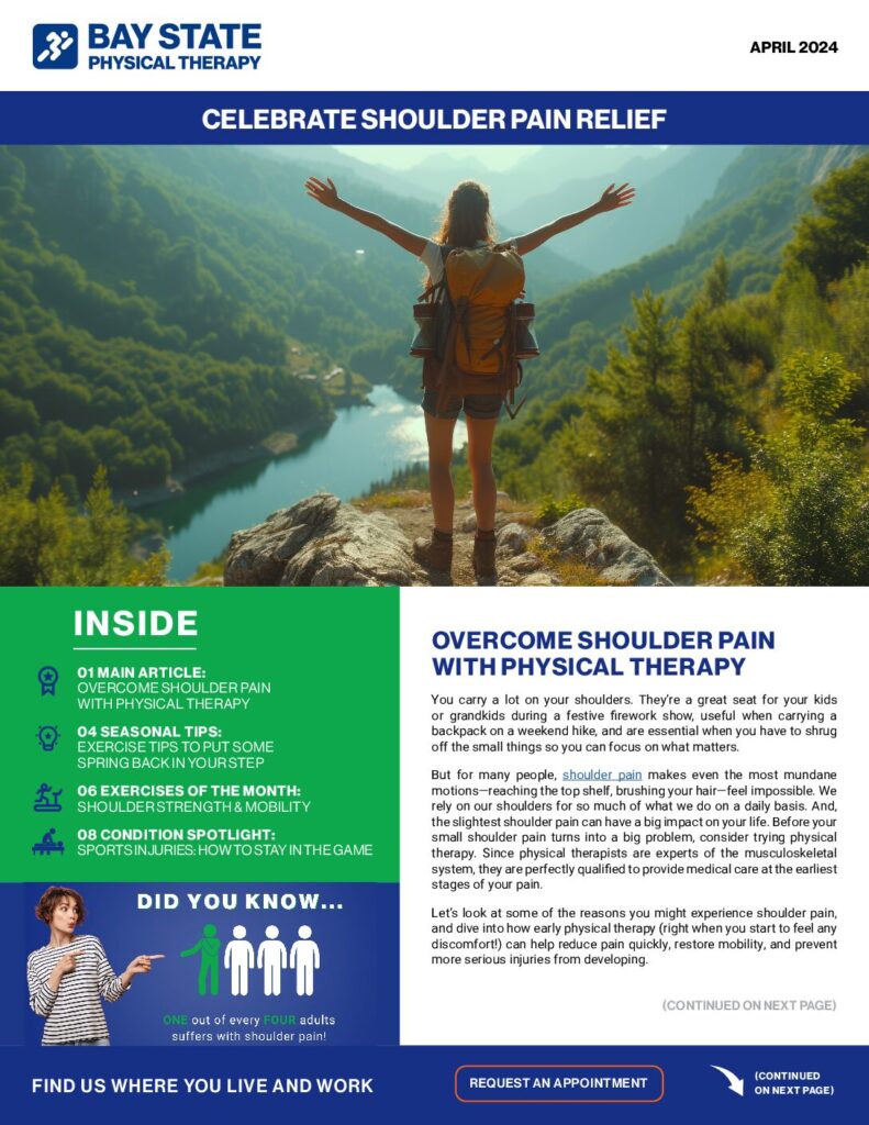 Celebrate Shoulder Pain Relief