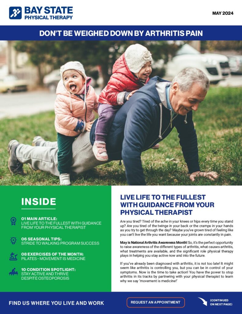 Don’t Be Weighed Down By Arthritis Pain